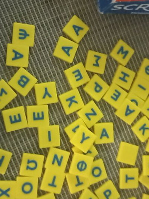 Scrabble Junior board game used