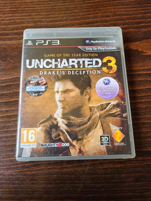 Uncharted 3 Drake's Deception PS3 σαν καινούριο