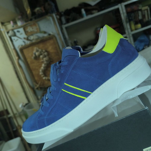 Antony Morato sneakers size 45 like new, blue suede