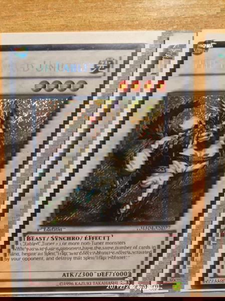 The fabled unicore (1st edition, secret rare)