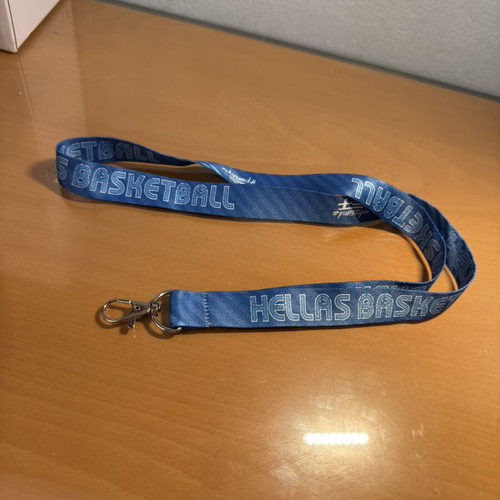 Authentic National Basketball Lanyard new, blue