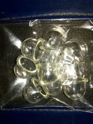 Gasoline bulbs set of 10 transparent for chainsaws and brushcutters