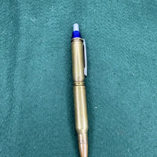 Handmade pen from bullet casings used