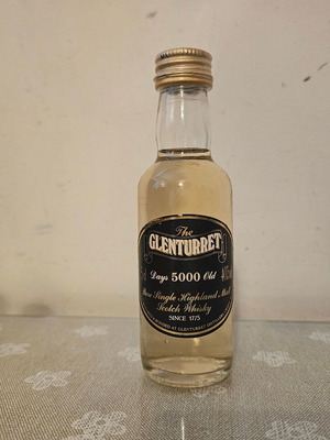 Glenturret "5000 Days Old" whisky miniature new