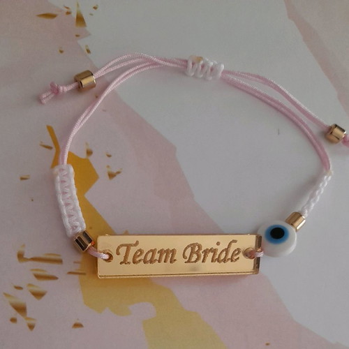 Bride and Team Bride bracelet new, handmade for Bachelorette