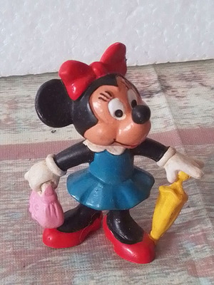Vintage Disney Minnie Mouse Bully figure used