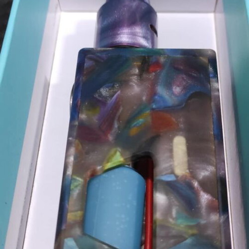 Resin Squonk Mech Mod Kit new, one of a kind