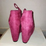 Booties size 40 new pink