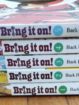 Bring It On! πακέτο 5 τόμων manga μεταχειρισμένο