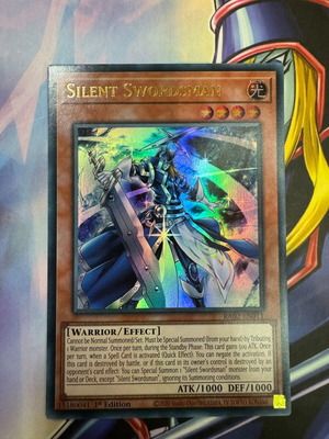 Silent Swordsman συλλεκτική κάρτα Yu-Gi-Oh! καινούργια