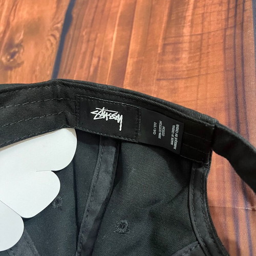 Stussy Stock Logo Cap new, black, one size