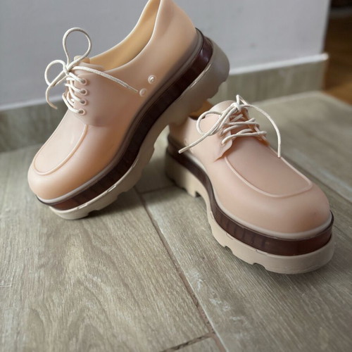 Melissa beige-brown platform shoes like new, size 40
