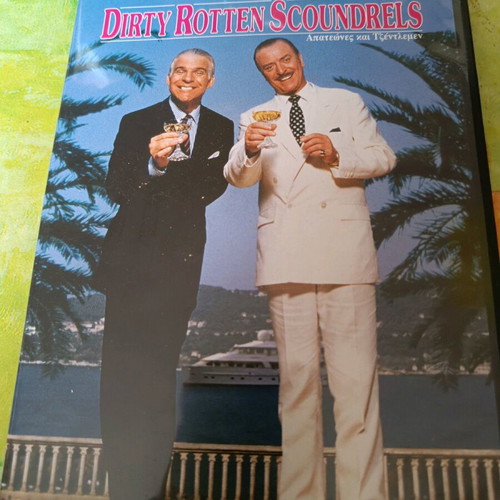 DVD Dirty Rotten Scoundrels like new, comedy with subtitles