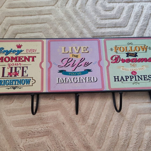 Wooden wall hanger used