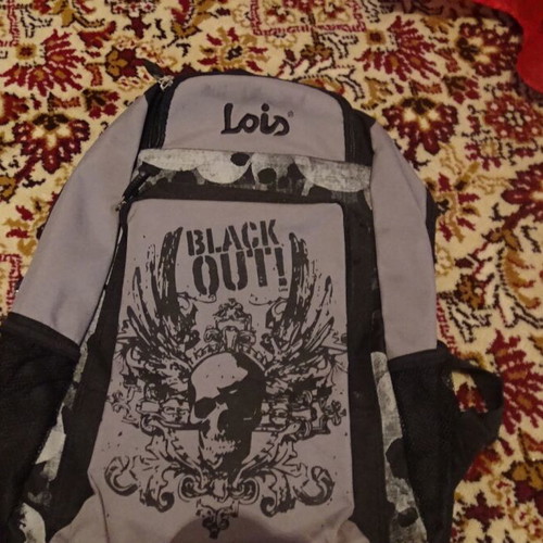 School bag used with 2 bottle holders