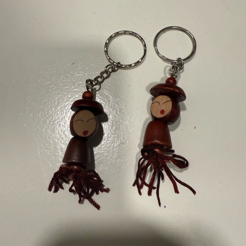 Keychains new, set of two cheerful
