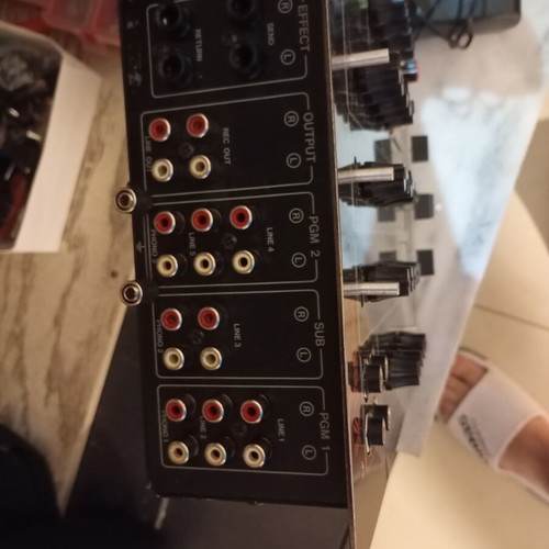 Vestax PMC 17A DJ mixer used, fully functional