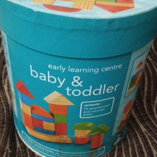 ELC wooden blocks used, in very good condition