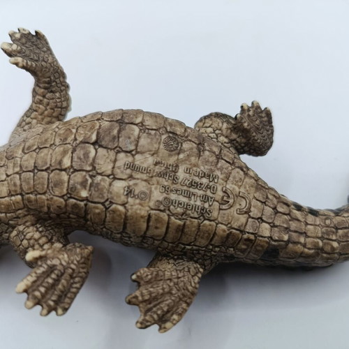 Schleich crocodile figure used