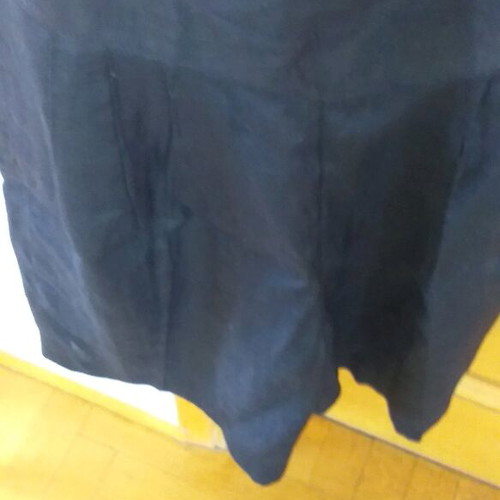 Women’s set of shorts and blouse used, black linen