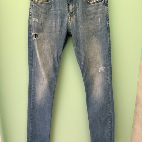 Dolce & Gabbana slim jeans like new, light wash, made in Italy