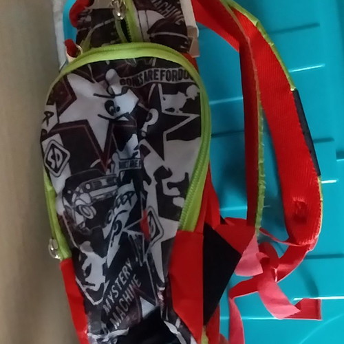 Scooby Doo school backpack used, GIM, ergonomic back