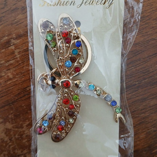 Keychain with multicolored rhinestones new