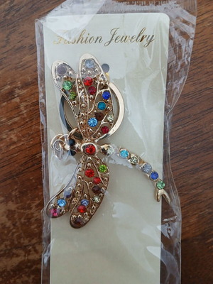 Keychain with multicolored rhinestones new