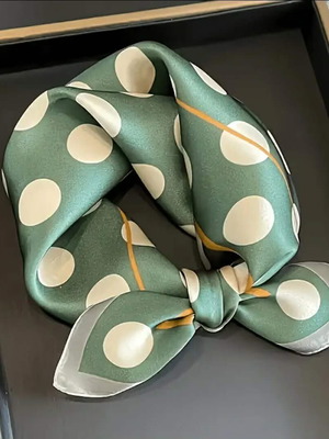 Women's scarves new, turquoise, size 68×68cm