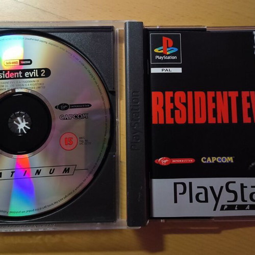 Resident Evil 2 Platinum Edition PlayStation 1 like new Complete In Box