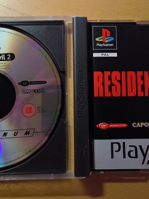 Resident Evil 2 Platinum Edition PlayStation 1 like new Complete In Box