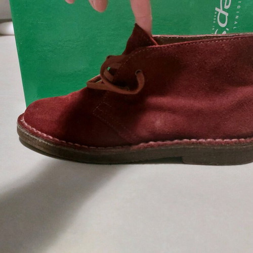 Keps burgundy castor boots in excellent condition