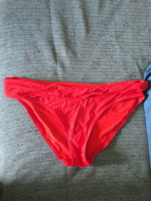 Marks & Spencer bikini bottom red, size UK 18, like new