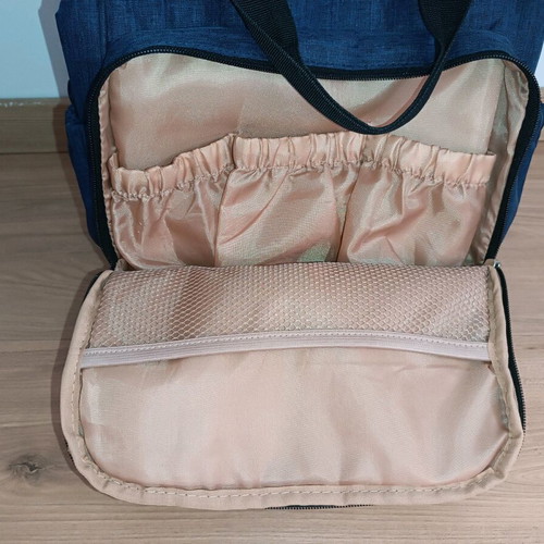 Chipolino backpack diaper bag used, navy blue