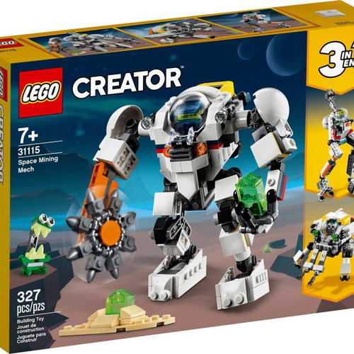 Lego Space Mining Mech 31115 3 in 1 like new