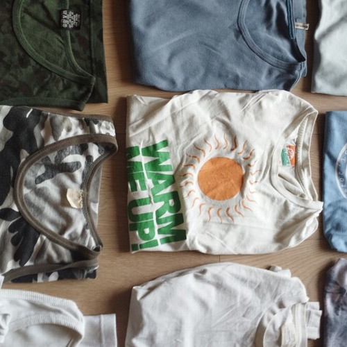 Men's T-shirts pack of 10 size S used, cotton, brands Zara H&M XYDE Roly
