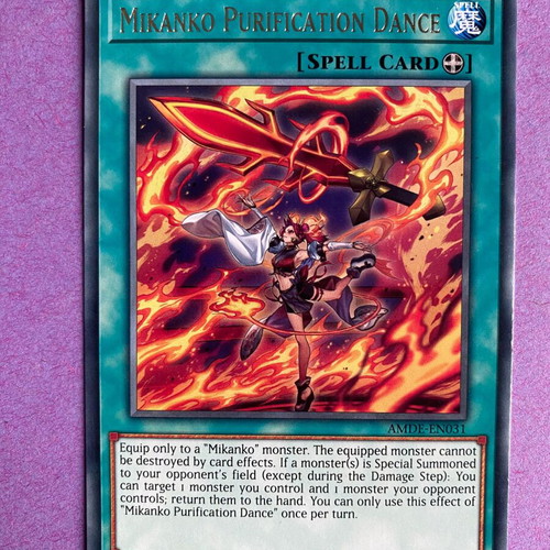 Mikanko Purification Dance Yu-Gi-Oh! Card 1st Edition Near Mint