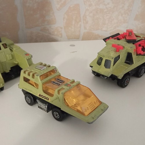 Matchbox Adventure 2000 Lesney vintage military toy vehicles