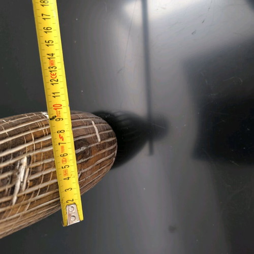 Wooden candlestick used