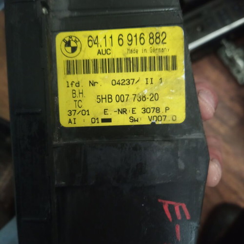 Climate control panel for BMW 3 Series E46 Compact used