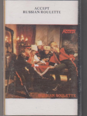 Accept album Russian Roulette used authentic audio cassette