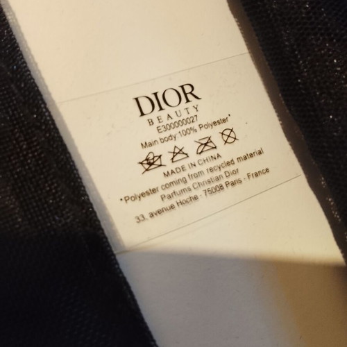 Dior Beauty Limited Edition Beach Set with Transparent Tote and Beauty Pouch