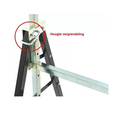 HBM Machines Folding Adjustable Work Tripod / Sawhorse 81-130 cm new