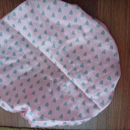 Hair bonnet pink girls new