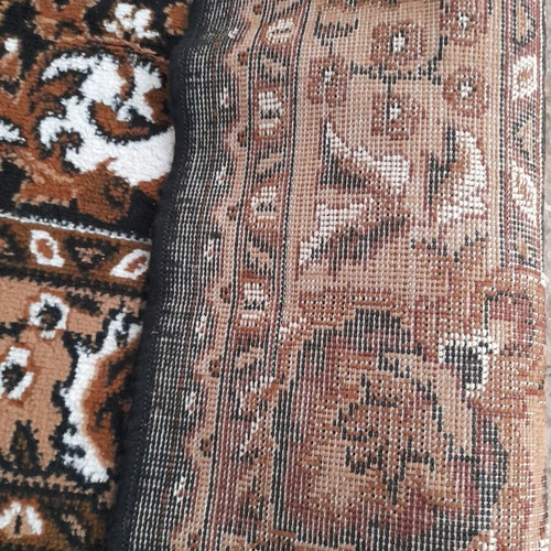 Brown-beige rug 182x265 used