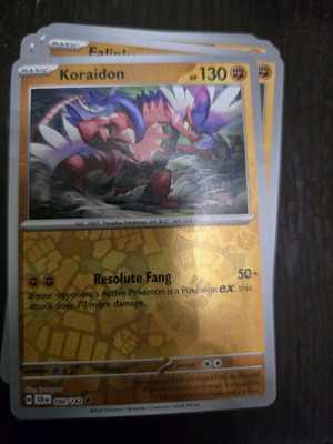 Koraidon Pokemon card new