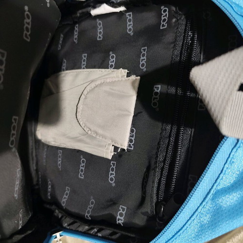 Polo crossbody bag used, blue
