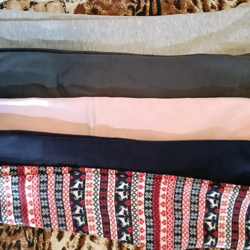 Winter leggings for girls like new, pack of 5, size 116