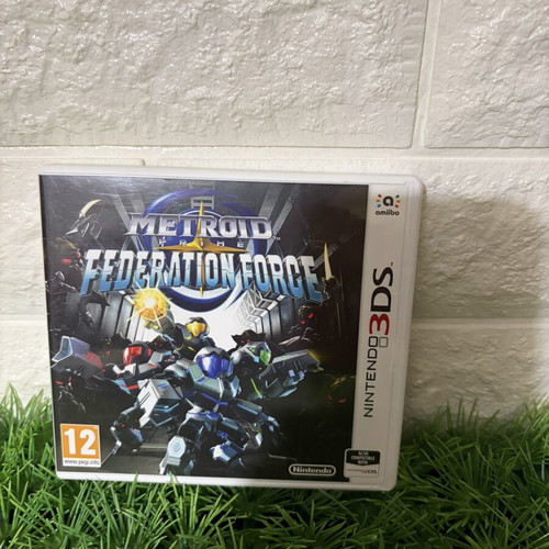 Metroid Prime Federation Force Nintendo 3DS game used