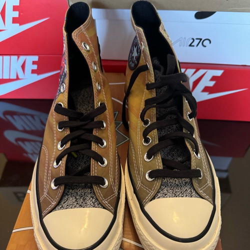 Converse Chuck NBA Jam Hi sneakers new, brown and turquoise, size 43